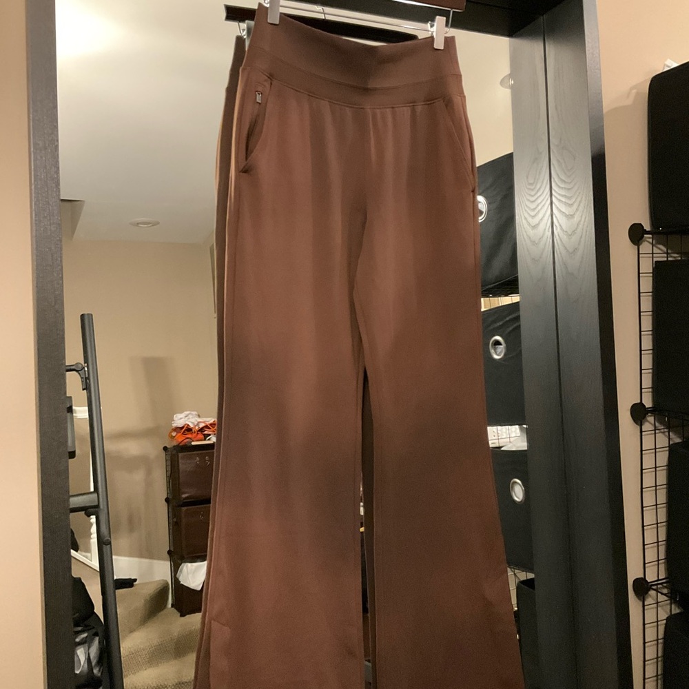 (Sue) B1G1 Athleta Wide Leg Brown Pants